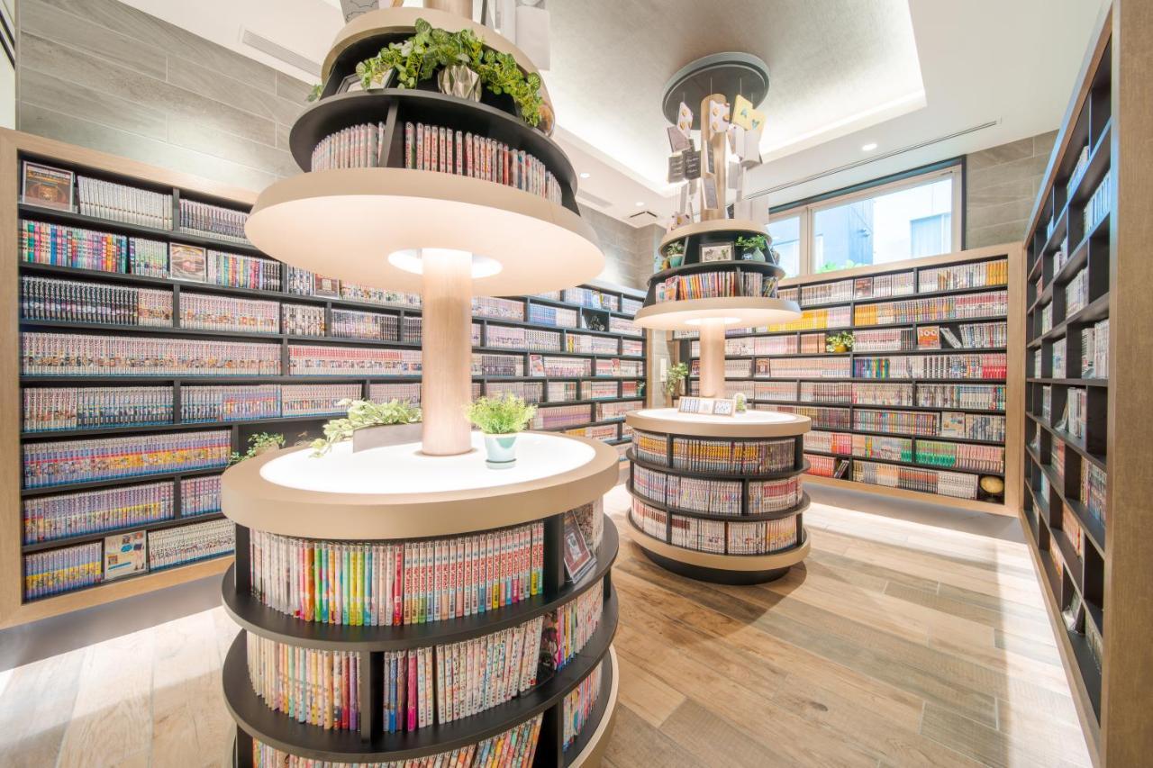 Quintessa Hotel Osaka Shinsaibashi Comic & Books Extérieur photo