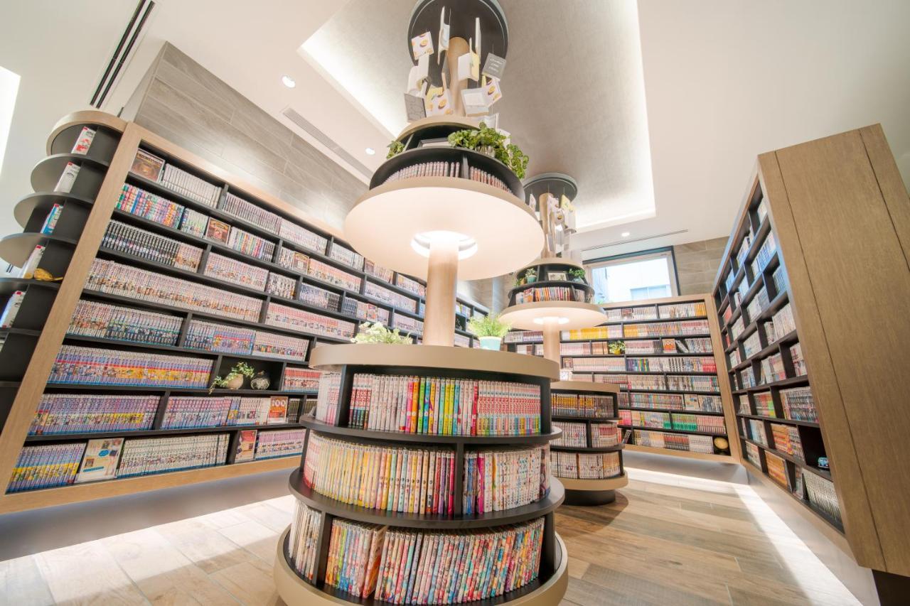 Quintessa Hotel Osaka Shinsaibashi Comic & Books Extérieur photo