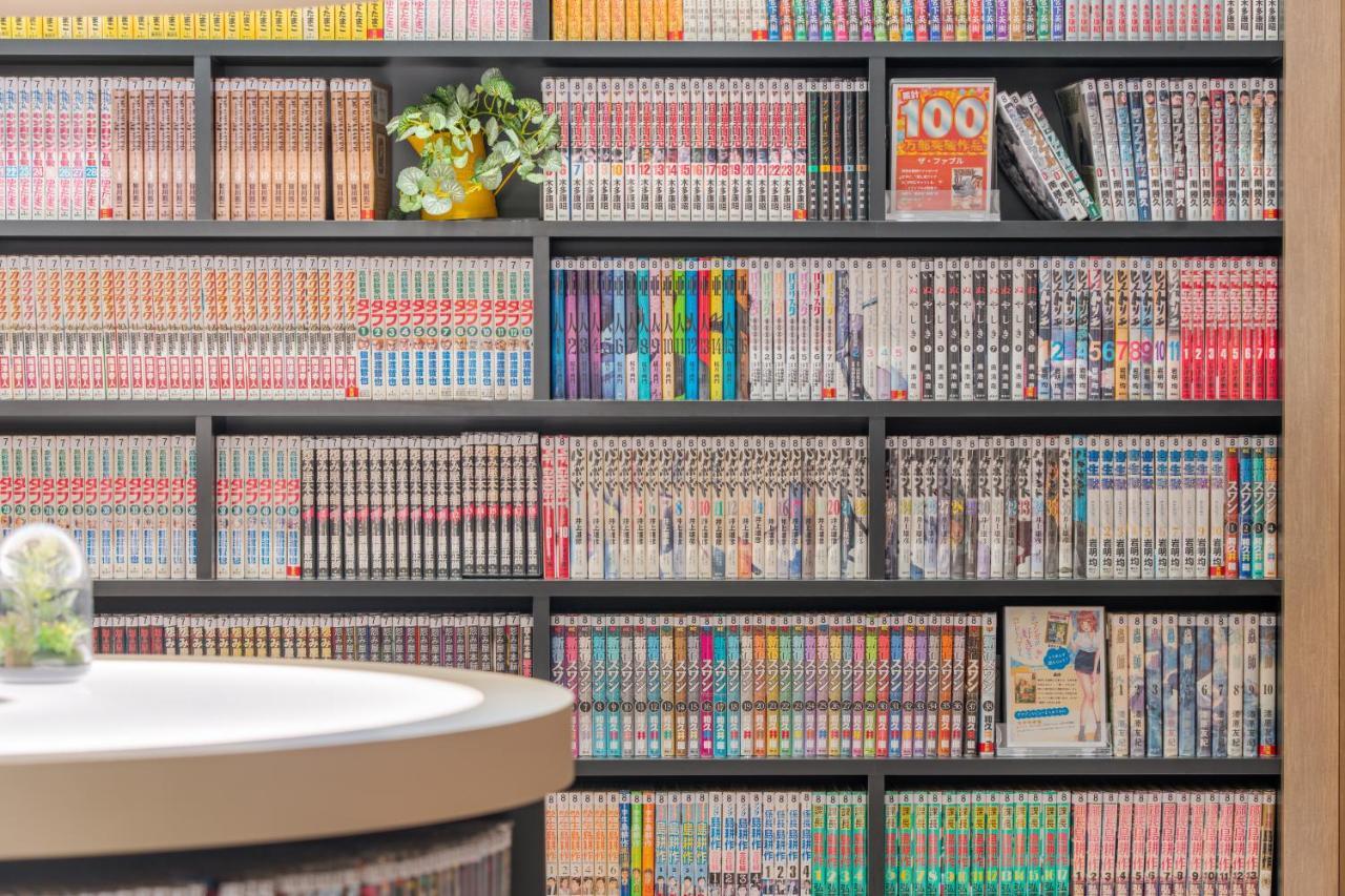 Quintessa Hotel Osaka Shinsaibashi Comic & Books Extérieur photo