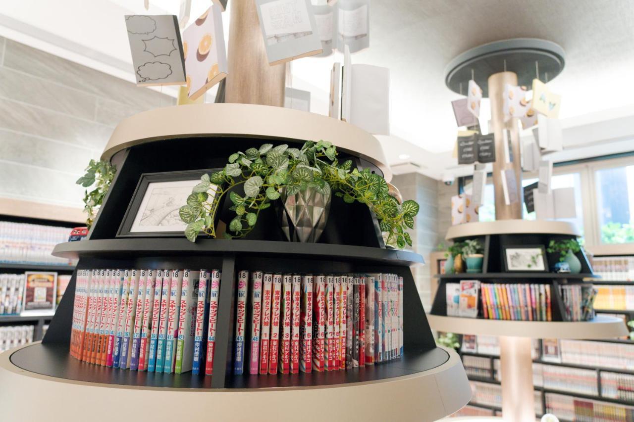 Quintessa Hotel Osaka Shinsaibashi Comic & Books Extérieur photo